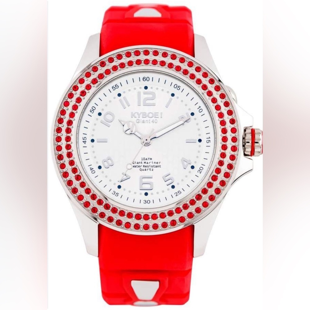 KYBOE! “Radiant  passion” Swarovski crystal watch